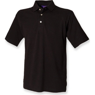 Henbury pánske polo tričko H100 black