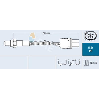 Lambda sonda FAE 75127