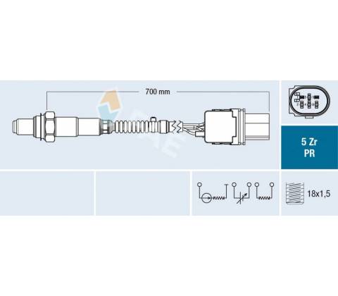 Lambda sonda FAE 75127