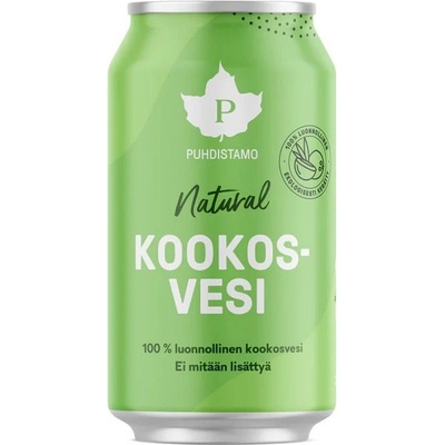 Puhdistamo Kokosová voda natural 310 ml
