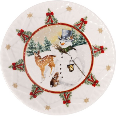 Villeroy & Boch Malá miska snehuliak 17 cm Toy's Fantasy