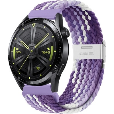 BStrap Elastic Nylon 2 remienok na Xiaomi Amazfit GTR 2 / GTR 47mm, grape SSG027C1006