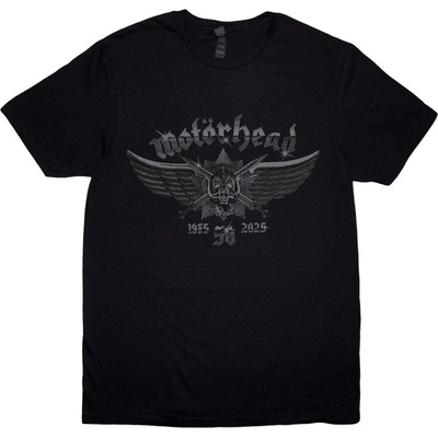 Motörhead 50 Years Wings Badge Black XL Риза (MHEADTEE82MB04)