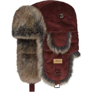 Barts Зимна шапка (beanie) Barts Rib Bomber Beanie - Rust - размер One Size (204-6777-0911)