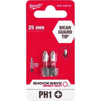 Milwaukee PH1 25 mm 2 ks 4932430850