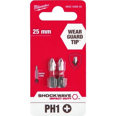 Milwaukee PH1 25 mm 2 ks 4932430850