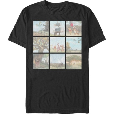 ZOOT. Fan Черна мъжка тениска на Disney Classics POOH SCENES ZOOT. Fan | Cheren | МЪЖЕ | L