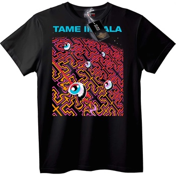 NOONEBRAND Тениска TAME IN ALA Лабиринт - 2XL, Black