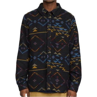 Revolution Мъжка риза с копчета Revolution Casual Shirt Aztec Shirt - Black (033-2970-0111)