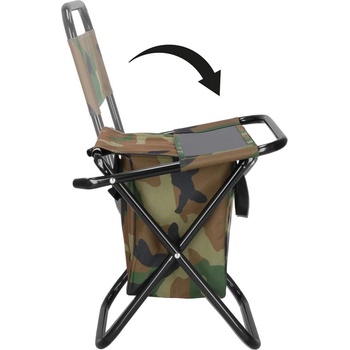 Skládací židle SPRINGOS EVERO CS0111 khaki