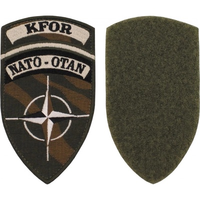 Nášivka originál NATO KFOR (Sily pre Kosovo) kamufláž