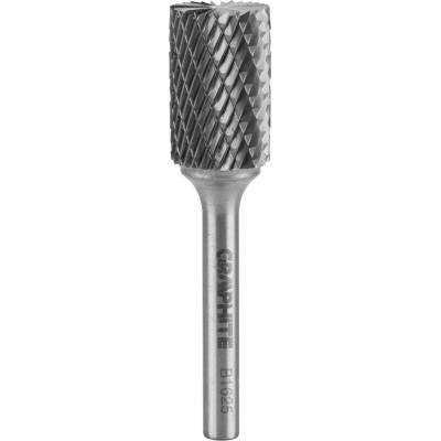 Graphite Karbidová rotační fréza HM, typ B (válcová s břity nahoře), 16 x 25 mm, stopka 6 x 45 mm