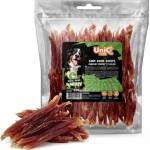 Uniq Pets Dog Snacks Meaty Soft Duck Strips меки патешки ленти за кучета, 500 г