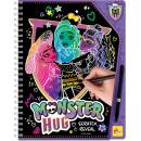 Lisciani Vyškrabávací omalovánky objetí Monster High
