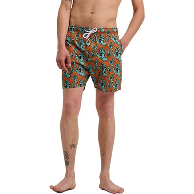 SANTA CRUZ Бански гащета Santa cruz Hands all over swimming shorts - Orange (Amber)