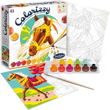 Sentosphère Colorizzy Рисуване по номера - Коне (4506S)