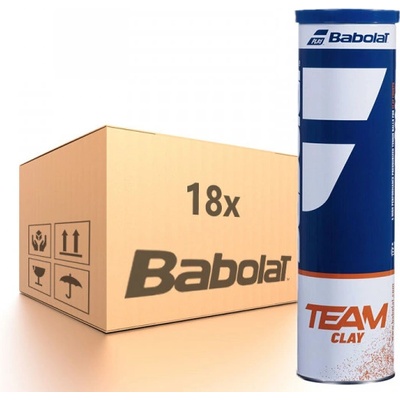 Babolat Тенис топки Babolat Team Clay - 18 x 4B