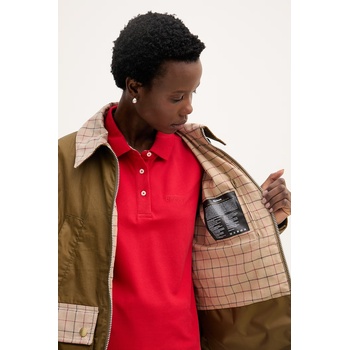 Barbour късо яке дамско от памук Launton (LWX1535)