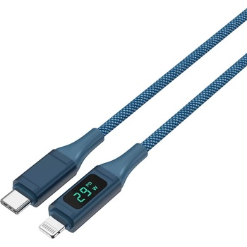 4smarts MFI DigitCord USB-C to Lightning Cable 30W - USB-C кабел към Lightning за Apple устройства (150 см) (син)