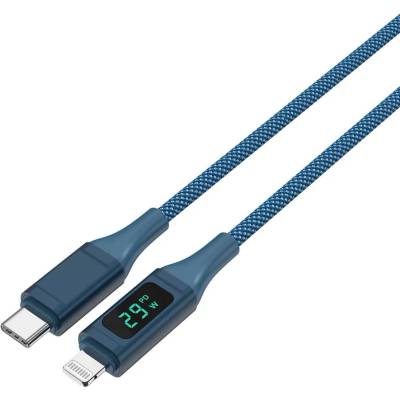 4smarts MFI DigitCord USB-C to Lightning Cable 30W - USB-C кабел към Lightning за Apple устройства (150 см) (син)