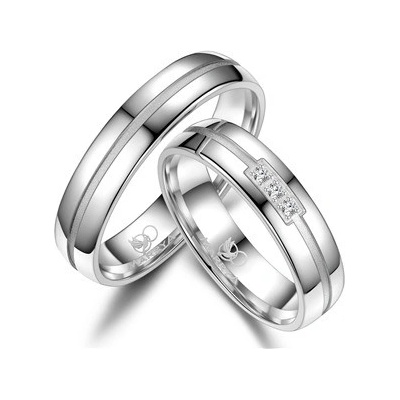 Marrya Pánský snubní prsten Stříbro SI 17P