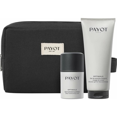 Payot Optimale Gel De Douche Intégral Visage Et Corps sprchový ge 200 ml + Payot Optimale Soin Hydratant Quotidien hydratační krém 50 ml kosmetická sada
