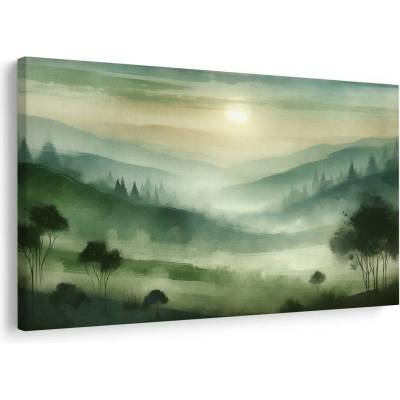 Obraz zelené svahy - 120x80