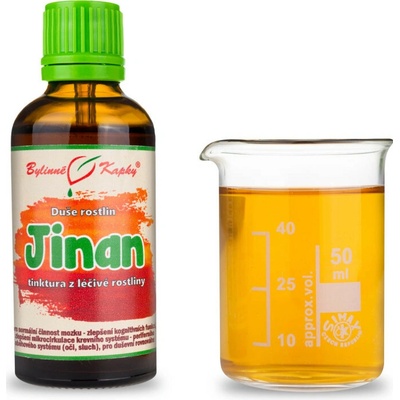 Ginko dvojlaločné bylinné kvapky tinktúra duša rastlín 50 ml