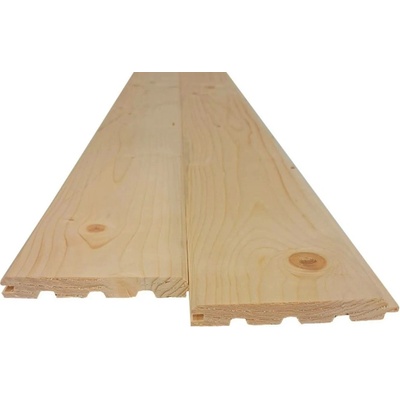 ASKO a.s. Palubka obkladová Smrk Klasik B/C, 15x121x2000mm, bal. 1,93 m2