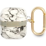 Guess GUA2HCHMAG калъф за AirPods, сив Marble Strap Collection (GUA2HCHMAG)