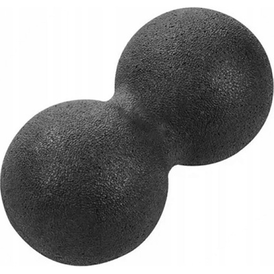 Aptel Dvojitá masážna loptička 13 cm x 6,4 cm čierna