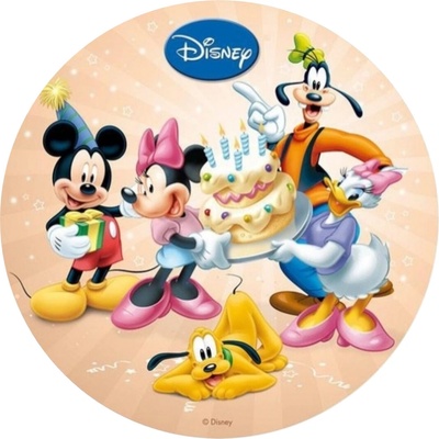 Jedlý papír MICKEY A MINNIE – motiv 17 ● Určení: Obrázek na dort – Hledejceny.cz