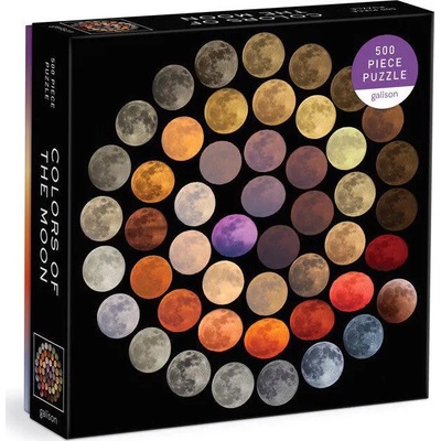 Galison - Puzzle Color of the Moon - 500 piese
