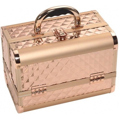 SIBEL 302435 Profesionálny kozmetický kufor - Rose Gold