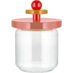 Alessi Кухненски буркан за съхранение 100 COLLECTION, 750 мл, розов, стъкло, Alessi (ALES16752)