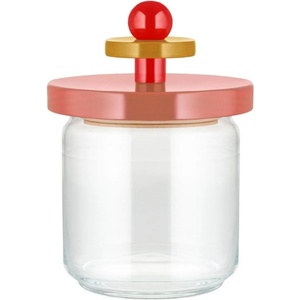 Alessi Кухненски буркан за съхранение 100 COLLECTION, 750 мл, розов, стъкло, Alessi (ALES16752)