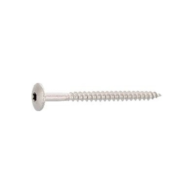 Trespo fasádní vrut s čočkovou hlavou 4,8x 38 Torx 20 nerez A2 (100 ks)