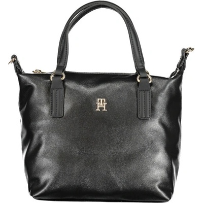 Tommy Hilfiger Дамска чанта tommy hilfiger, Цвят Черен (aw0aw15592_nebds)