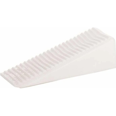 Dverná zarážka Klin dverný, 15,5 x 50 x 19 mm, plast, biely (148456)