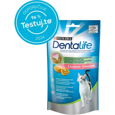 Dentalife losos 8 x 40 g