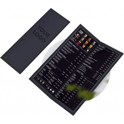 Securit Stolní jednostranné křídové menu stojánky 148 x 210 mm