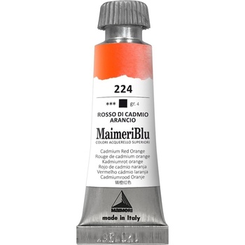 Maimeri Blu Акварелна боя Cadmium Red Orange 224 12 ml 1 бр (M1609224)