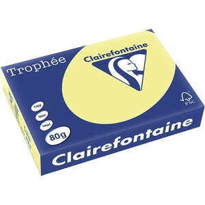 TROPHEE Копирна хартия Trophee бледо жълто A4 80 гр. 500 л, 1778