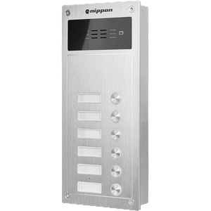 Nippon Аудиотабло за домофонна система Nippon (1*6) с RFID четец (2010009_1)