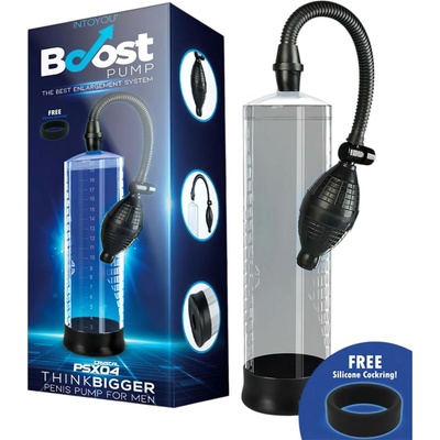 PSX04 Boost Vákuová pumpa na penis Crystal CL49