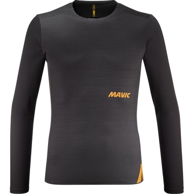 Mavic Мъжка фланелка с дълъг ръкав за колоездене Mavic Crosstrail L/S Jersey Cycling jersey - Gradient / Black (056-4040-0112)