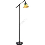 Endon Lighting 74355 - Подова лампа Tiffany DARK STAR 1xE14/40W/230V (EN0286)