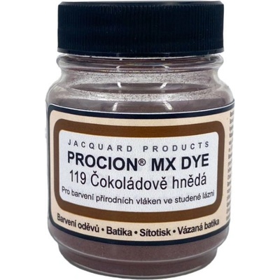 Jacquard Procion MX 19 g čokoládová hnědá – Zboží Dáma