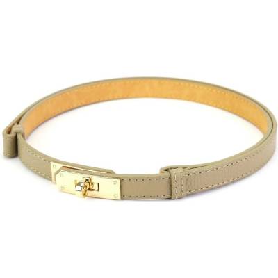 Luka Dámský pásek PASEK 26-030 DOLLARO taupe