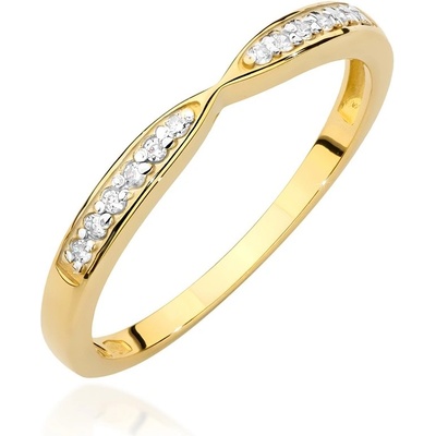 Blink Blink Zlatý prsteň s diamantami 1670ZDB
